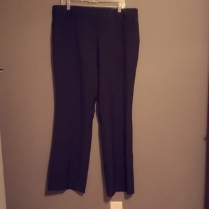 Women's Black Dress Pants Size 16W